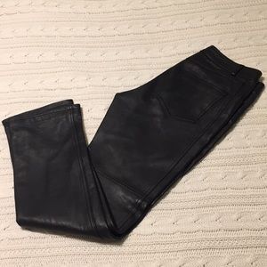 Black Rampage leather pants!